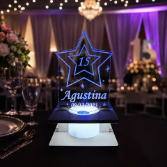Souvenir Luminoso Estrella