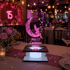 Souvenir Luminoso Luna Hada I