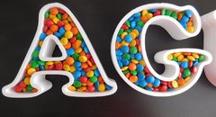 Letras Candy Bar - comprar online