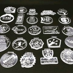 Medallas Acrílicas 5 cm sin cinta