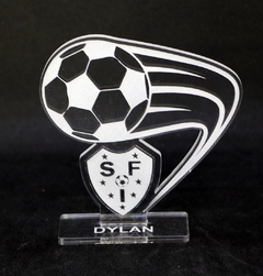 SOUVENIR FUTBOL ESCUDO PACK X 10