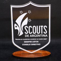 Trofeo acrilico
