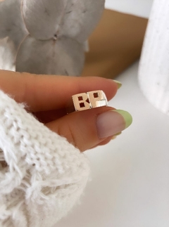 ANILLO MEDIANO EN PLATA Y ORO - comprar online
