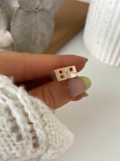 ANILLO MEDIANO EN PLATA Y ORO en internet