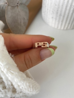 ANILLO MINI EN PLATA Y ORO en internet