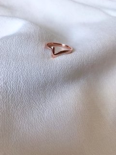 ANILLO SOFIA PLATA ROSÉ (ANR024) - comprar online