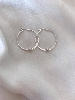 ARGOLLAS MILA PLATA 925 (ARL029) - comprar online