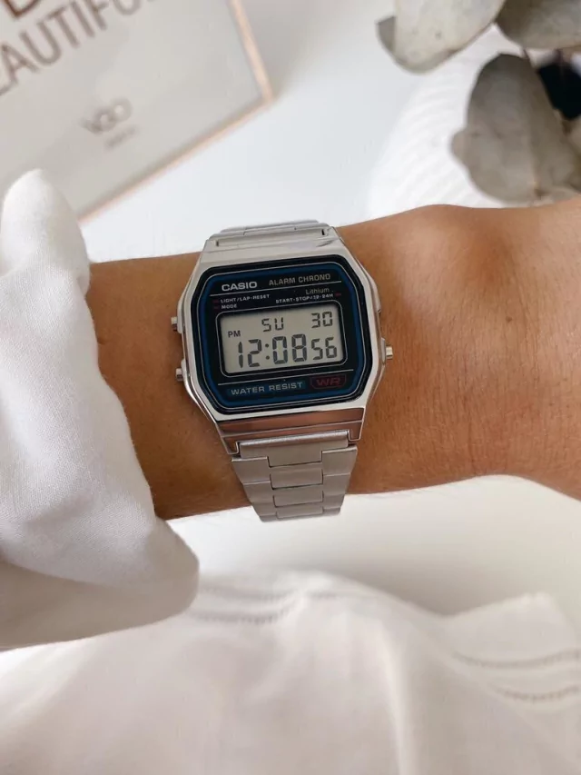 Casio Vintage unisex plateado
