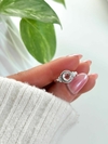 Anillo cuarzo cristal (Cod ANP131)