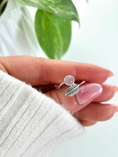 Anillo cuarzo rosa (Cod ANP136)