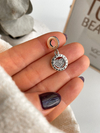 DIJE COLGANTE CON CORAZÓN Y MICROPAVE