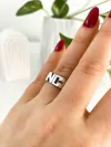 ANILLO INICIALES RECTO MEDIANO