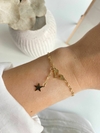 Pulsera Acero Gold (Cod P43625G)