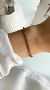 Pulsera Acero Rose (Cod P6361R)