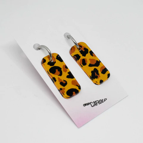 animal print - acero quirúrgico (par)