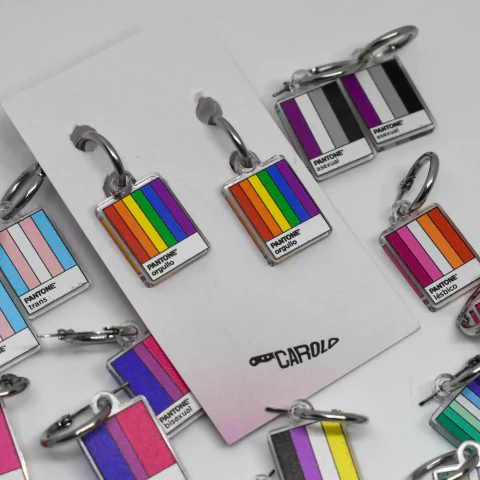 mini pantone orgullo - acero quirúrgico