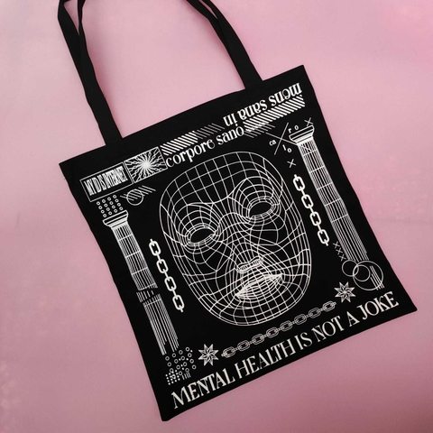 salud mental negra - tote bag
