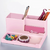 Organizador Ibi Craft rosa pastel