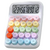 Calculadora Kawaii pastel botones de colores en internet