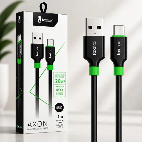 Cable Foxbox Axon Tipo-C. 20w