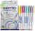 Marcadores Giotto Turbo Glitter pastel x8 - Pencilbag