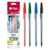 Bolígrafos Filgo Stick 026 Colores Clásicos x4 trazo 1mm