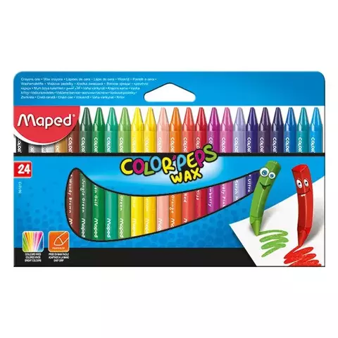 Crayones Color Peps Maped x24