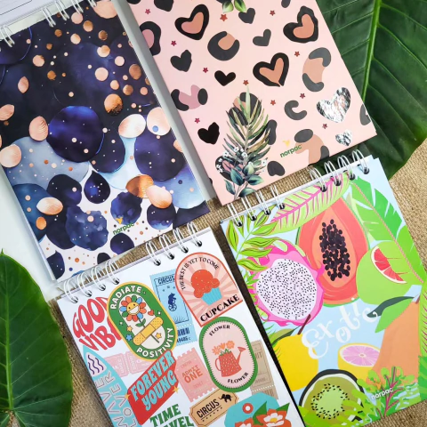 Libreta Norpac Tapa Dura Línea Fantasía 10x15