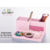 Organizador Ibi Craft rosa pastel - comprar online