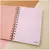 Imagen de Cuaderno Spirit espiral 60 hjs + Stickers 14*20cm