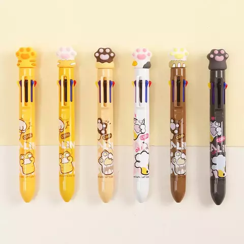 Boligrafo Retractil Multi Tinta Huellita Cuerpo Estampado - comprar online