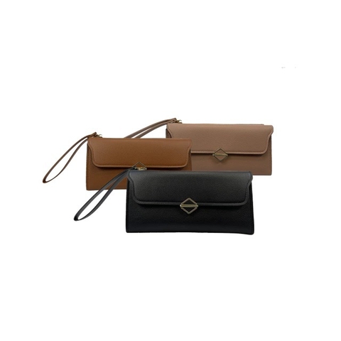 Billetera Zaphir con broche