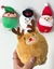 Peluches navideños con sonidos x4 - comprar online