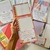 Combo Removible Cuaderno A5 Norpac - Rosa Lineas Curvas Horizontales - comprar online