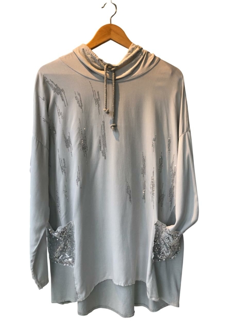 Buzo Liviano Minerva Gris