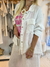 Camisa Italiana De Lino Layne Blanca