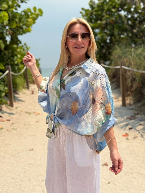Camisa Italiana Sunset