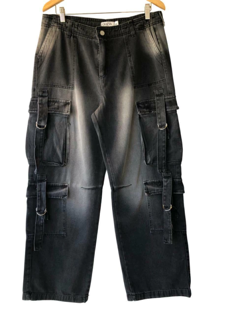 Jean cargo Maider Gris