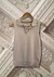 Musculosa Hilo Claribel Beige