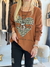 Remera Italiana Amparo Terracota - comprar online