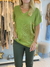 Remera Italiana de Lino Marli Verde