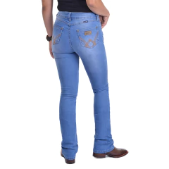 CALCA JEANS LYCRA C/MEDIA BOOT CUT - 09MWZDW32 na internet