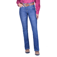 CALCA JEANS LYCRA C/MEDIA BOOT CUT - 09MWZHD32