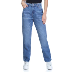 CALÇA JEANS F CINT ALTA MOM RETRÔ 36/48 - WF3731 - comprar online