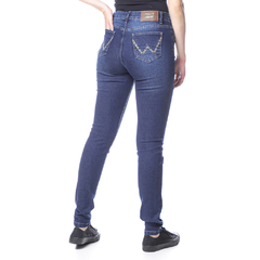 CALÇA JEANS LYCRA FEMININA SKINNY 36/48 - WF5007 - comprar online
