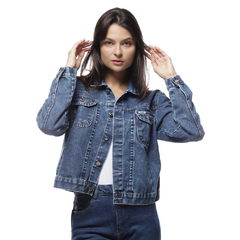JAQUETA JEANS FEMININA RETRO - WF7030 - Wrangler Brasil