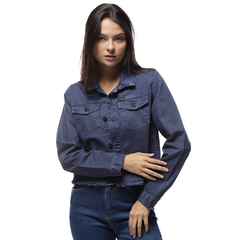 JKT DENIM CROPPED - WF7036CH