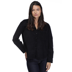 CAMISA COTELE CIA OVESIZE PRETO FTPO123 - WF7522