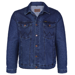 JAQUETA JEANS LYCRA RETRO MASCULINA - WM9730 - comprar online