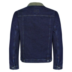 JAQUETA JEANS C/GOLA VELUDO E FORRO FLAN - WM9778 - comprar online